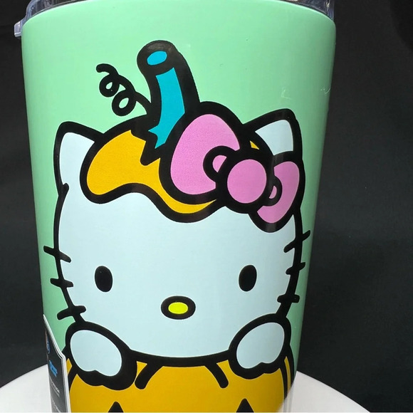 Sanrio Hello Kitty Halloween Jack O Lantern Mint Green Trick Or Treat Tumbler - Picture 7 of 12